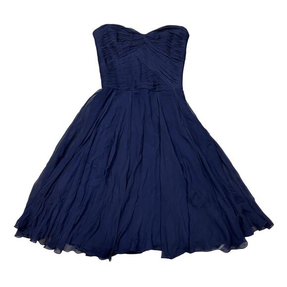 Ralph Lauren Collection Purple Label Spring 2010 Silk Chiffon Strapless Dress 4